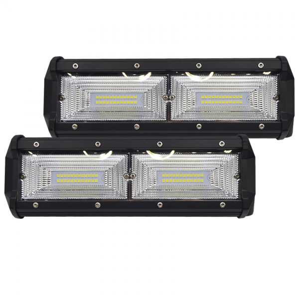 Set 2 proiectoare LED,  144W cu 48 de leduri