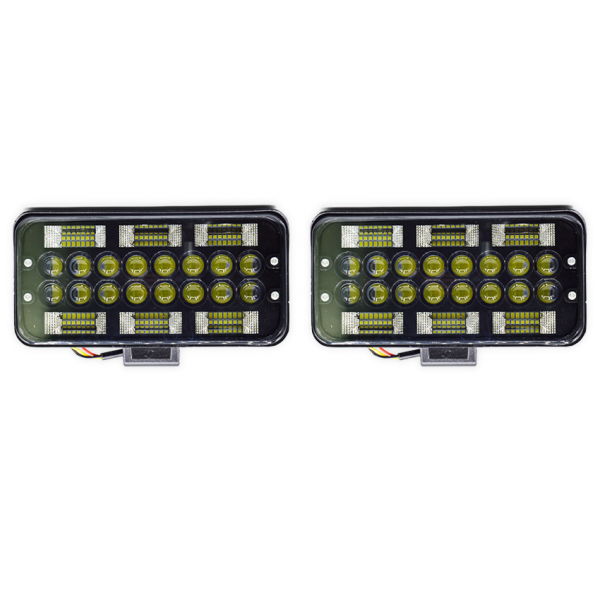 Set 2 proiectoare LED, 198W per proiector, 58 LED