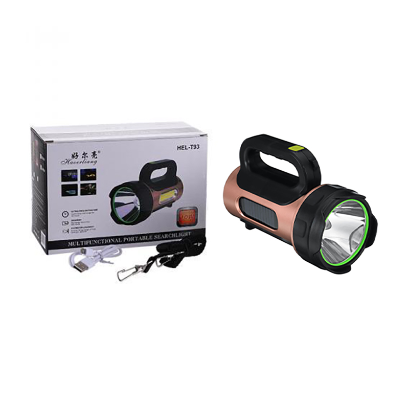 Lanterna de mana HEL T93, incarcare solara, 10W