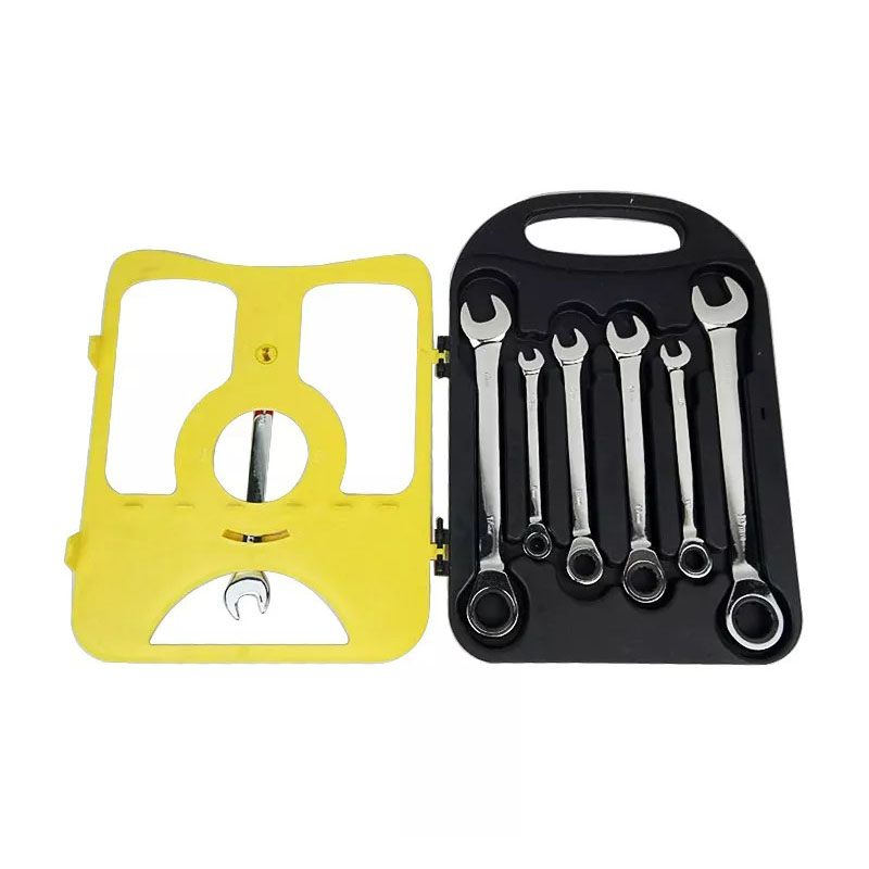 Set chei  combinate cu clichet si articulatie, 7 piese
