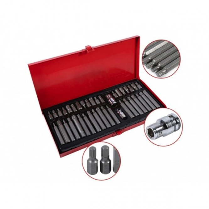 Trusa biti torx 40 piese, RICO Professional