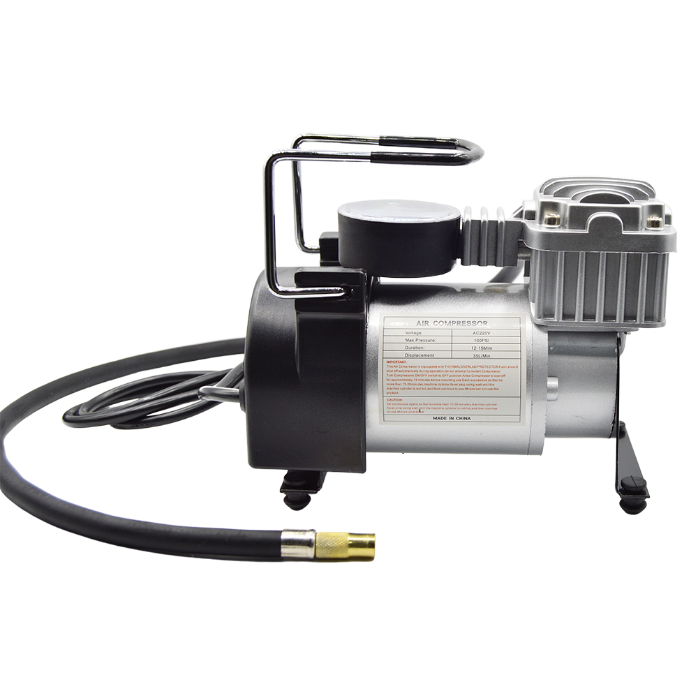 Compresor auto cu manometru, 220V, 100 PSI