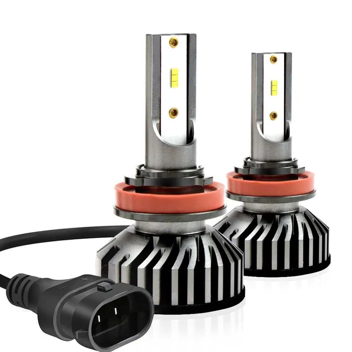 Set 2 becuri auto F2 COB H11/9005/9006, 100W