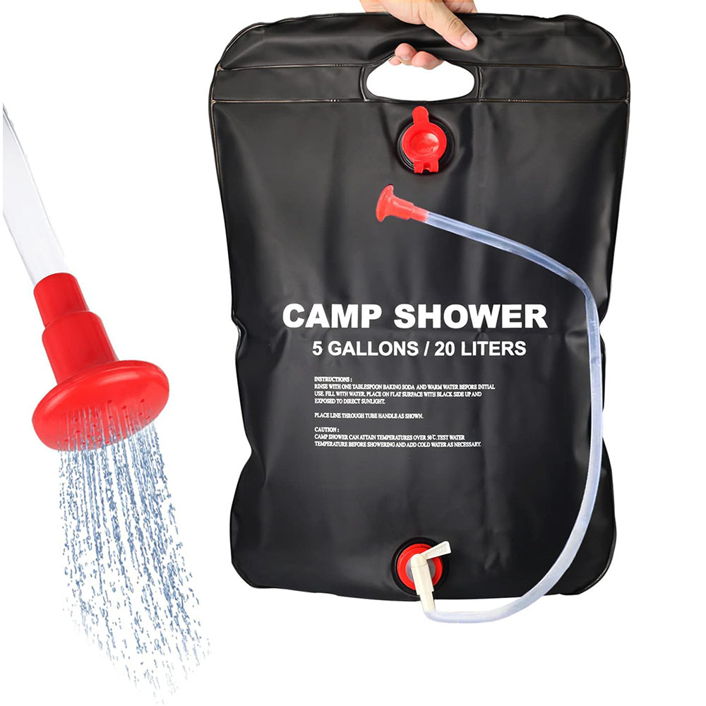 Dus portabil pentru camping/drumetii, 20L