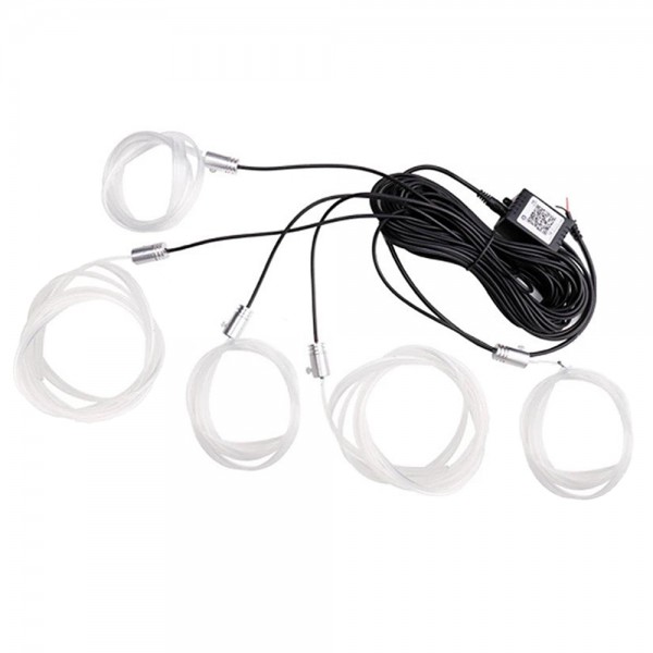 Lumini auto decorative RGB cu Bluetooth 