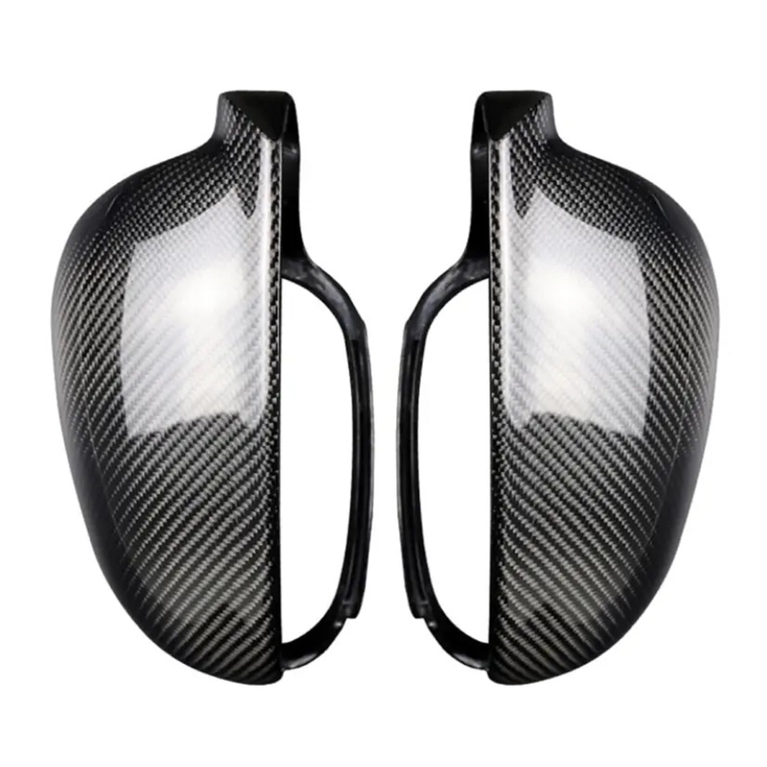 Set 2 capace oglinzi Volkswagen/Skoda/Seat, fibra de carbon