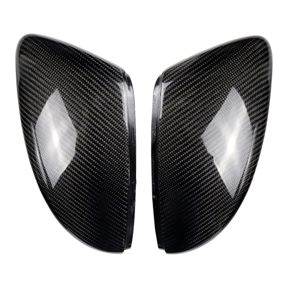 Set 2 capace oglinzi din fibra de carbon, model Volkswagen