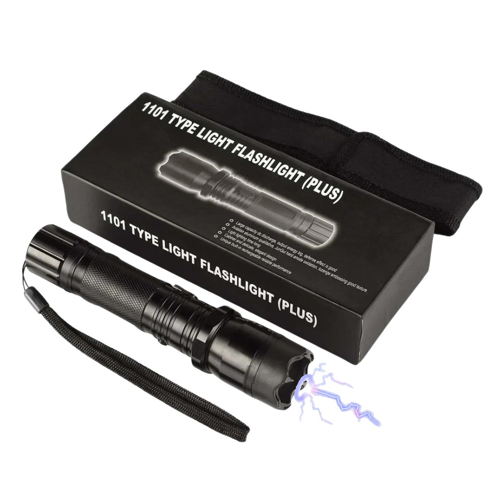 Lanterna LED cu descarcare electrica, 1000KV, 10W, cu accesorii