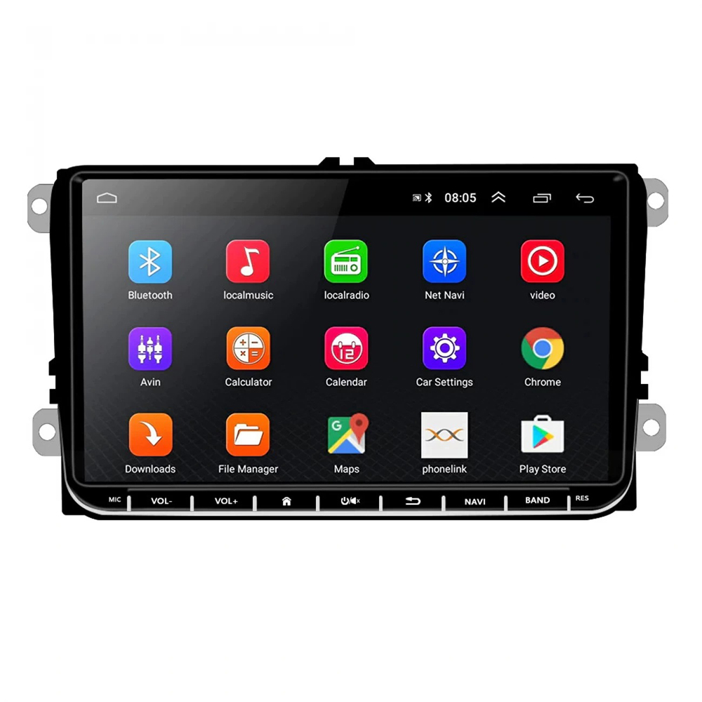MP5 Player auto 2DIN, ecran tactil 9”, BT, HD, Mirror Link