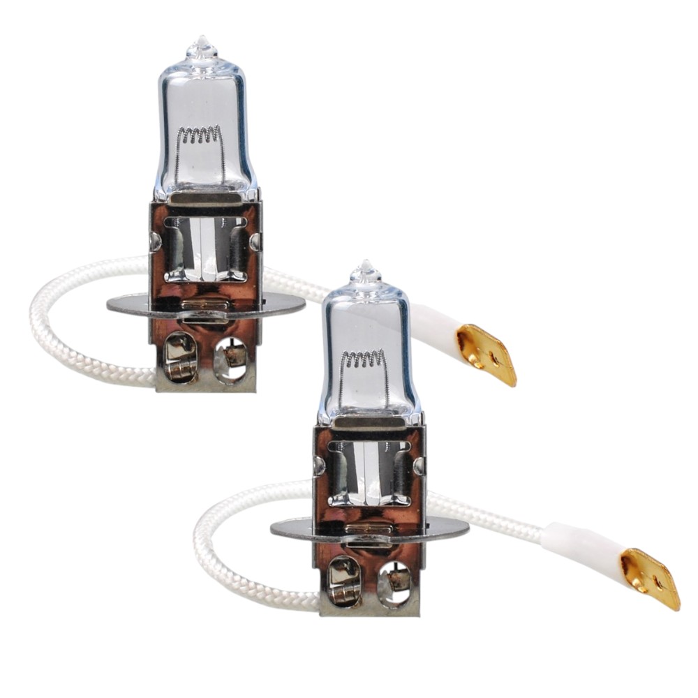 Set 2 becuri auto halogen H3, 24V, 140W/set, 3500K